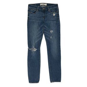 Abercrombie and Fitch Women’s A+F Super Skinny Denim Jeans Size 4R Inseam 31”